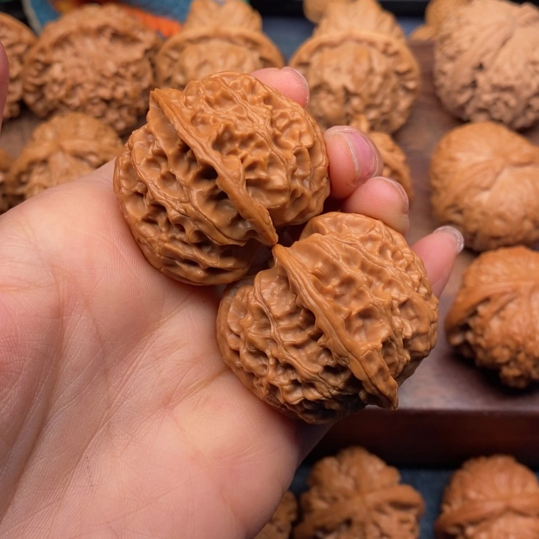 文玩核桃吊坠40全品，原桩苹果园