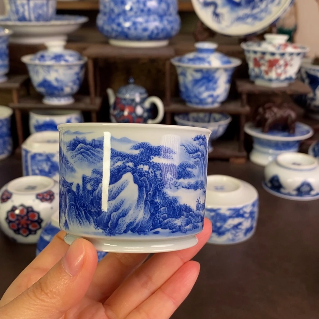 景德镇陶瓷手工手绘