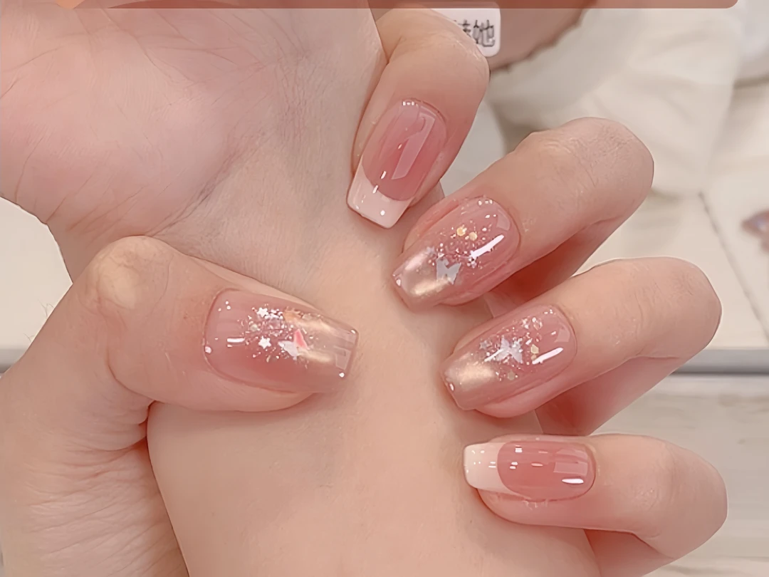 【远山芙蓉】小席专享春夏气质猫眼千金纯手工显白气质穿戴甲美甲