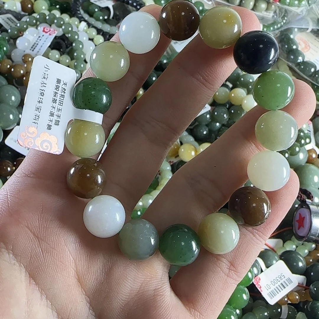 和田玉手链未镶嵌156