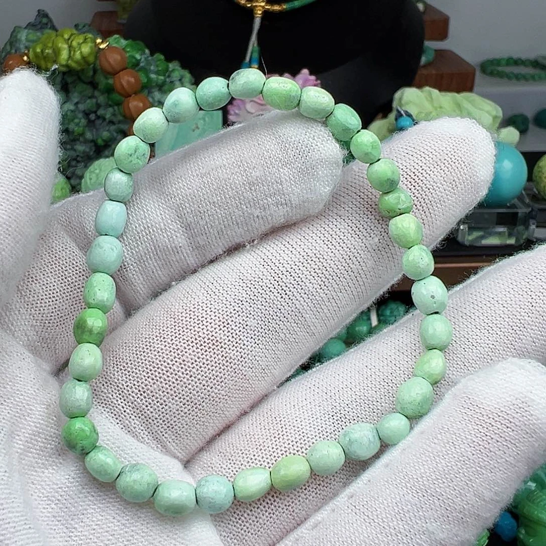 绿松石未镶嵌绿松石主播万丽