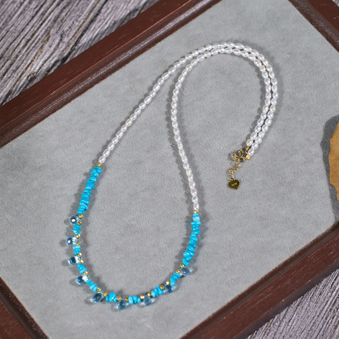 玉峰珠宝丨安娜【芳菲】美松项链*18K镶嵌*N2700多样性发其一