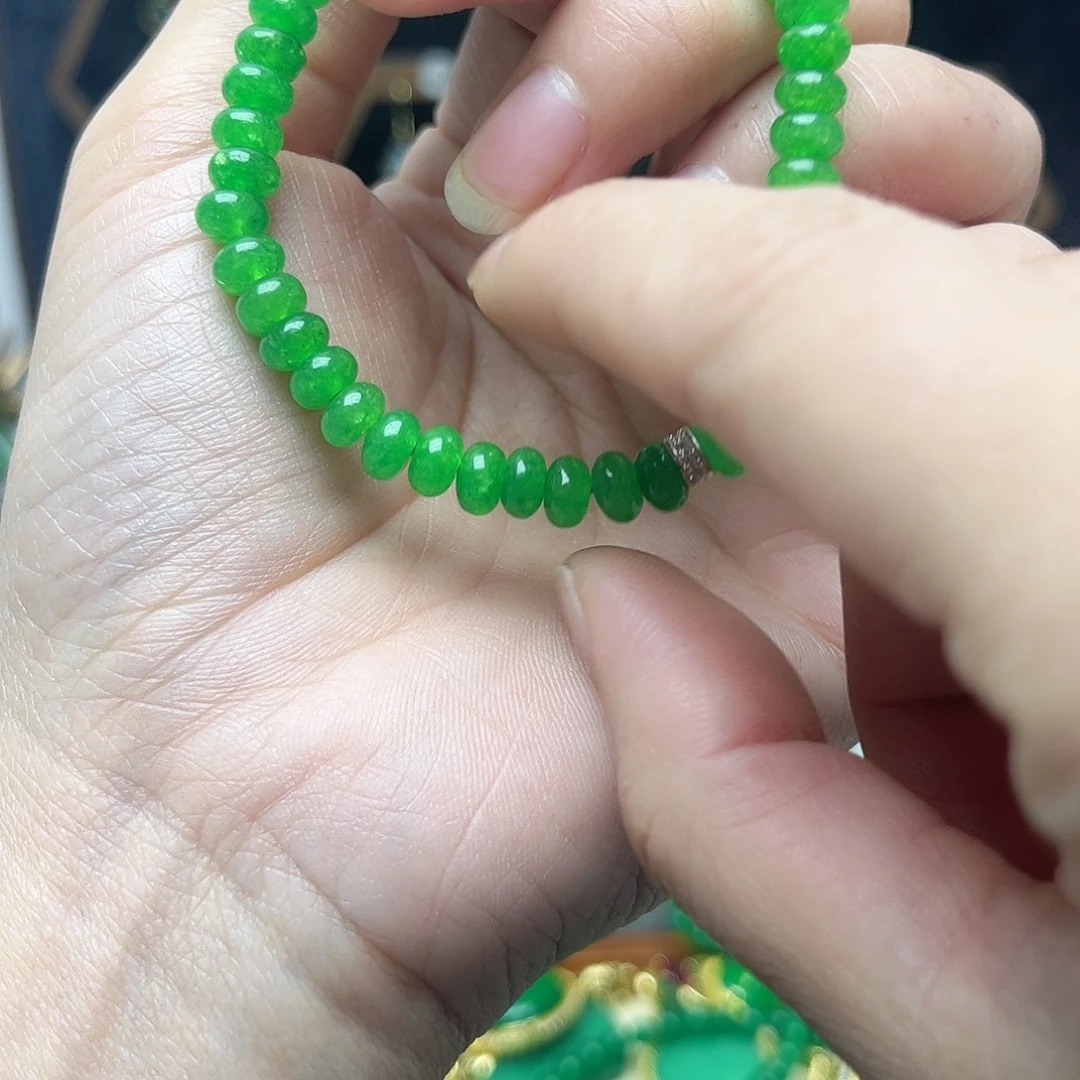 翡翠未镶嵌手链手链