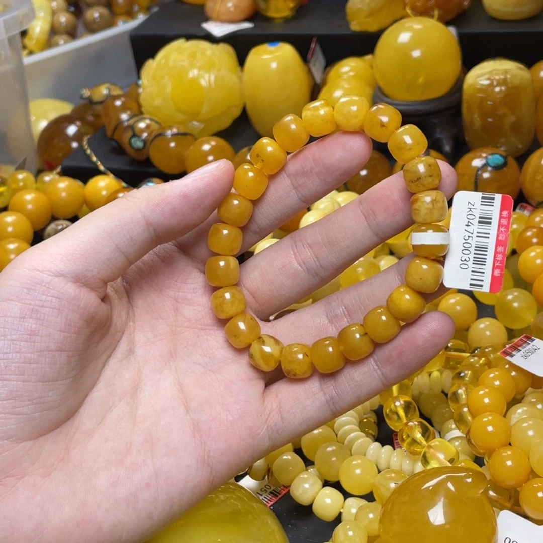 琥珀未镶嵌珠宝奇石