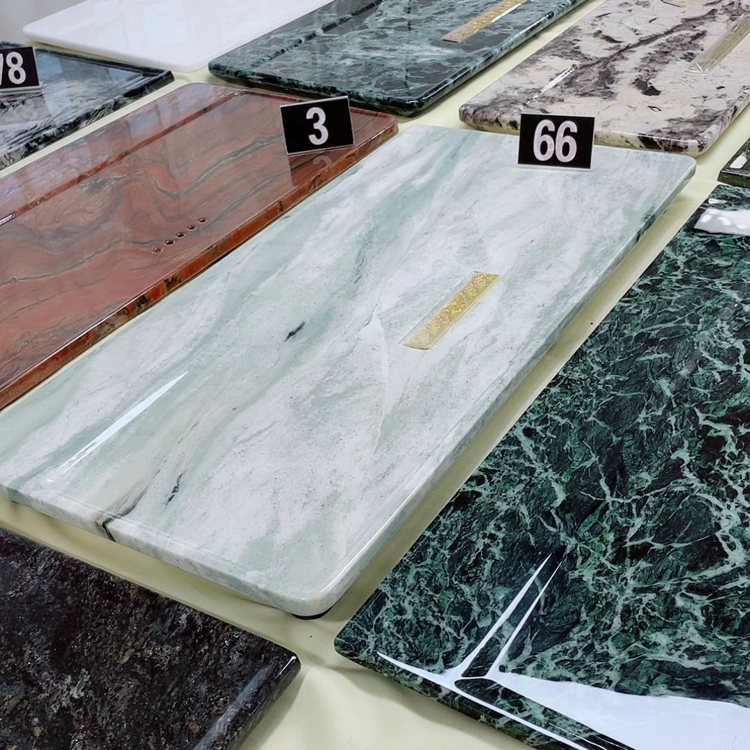 天然奢石香格里拉翡翠茶盘80*40