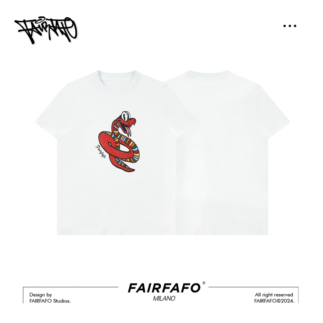 林肉肉【趣味彩色小蛇T恤】AA5ZA0286