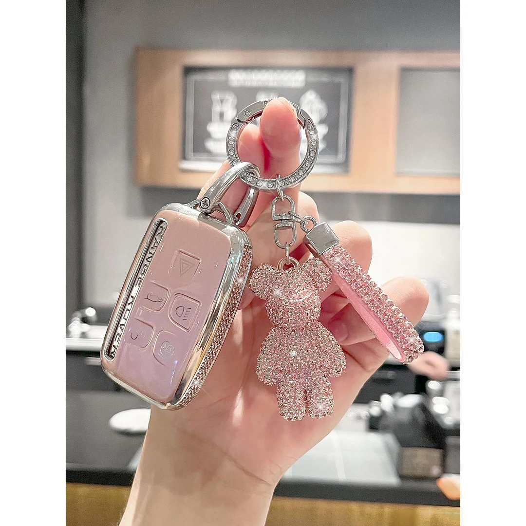 适用路虎钥匙套发现4揽胜极光星脉神行者5卫士运动版高档车扣壳包