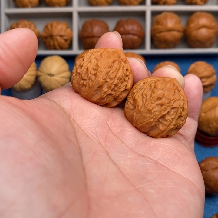 把件文玩核桃小官帽