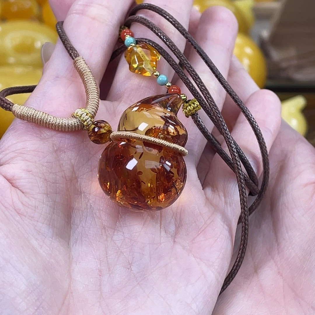 琥珀未镶嵌珠宝奇石琥珀蜜蜡J30