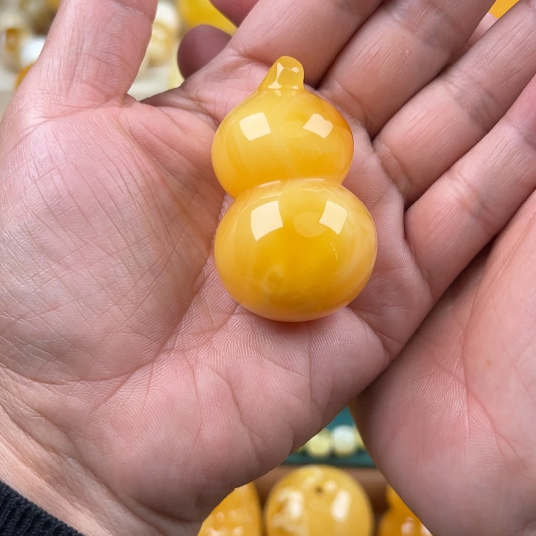 蜜蜡未镶嵌颈饰纯天然琥珀蜜蜡无优化