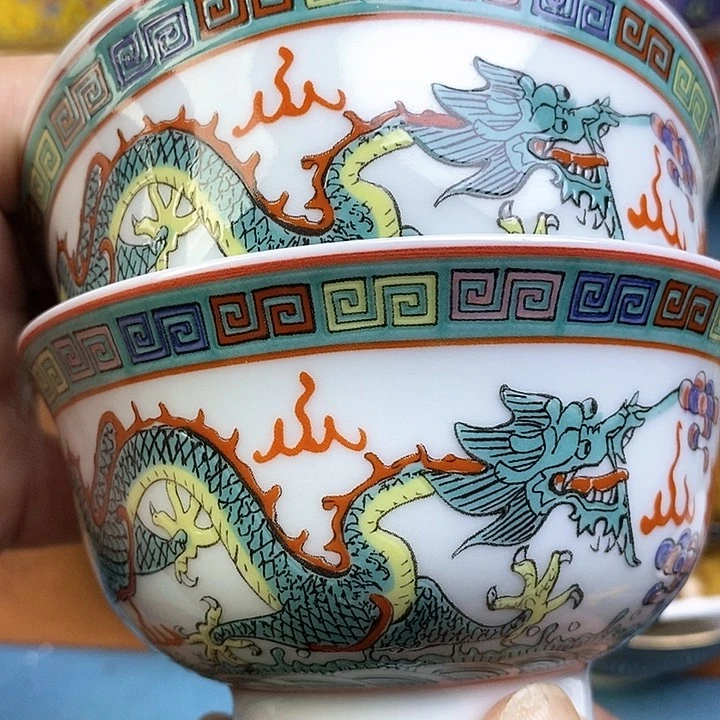 景德镇陶瓷藏式茶碗