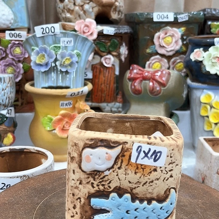 红陶粗陶花盆粗陶花盆