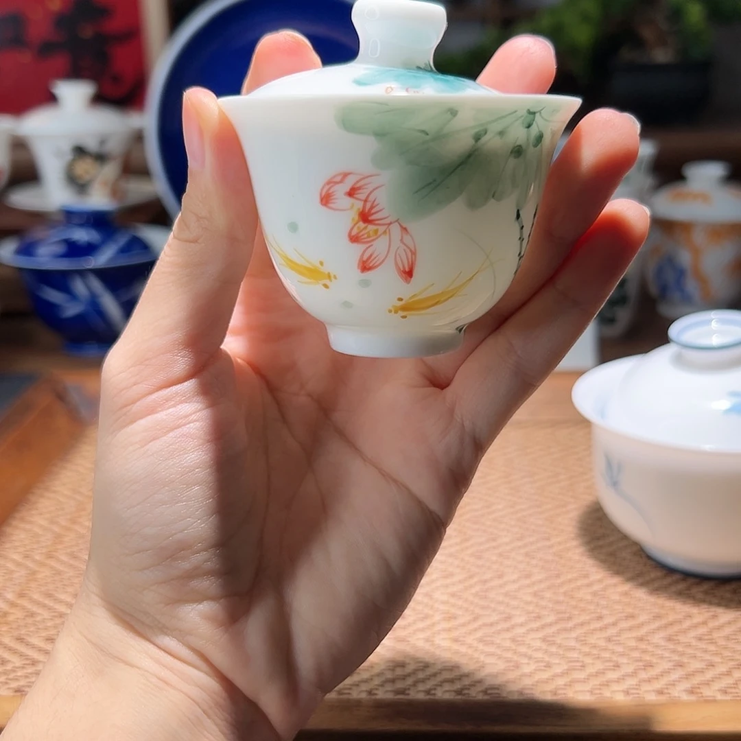 【闪购商品】全品。小盖碗。迷你盖碗。