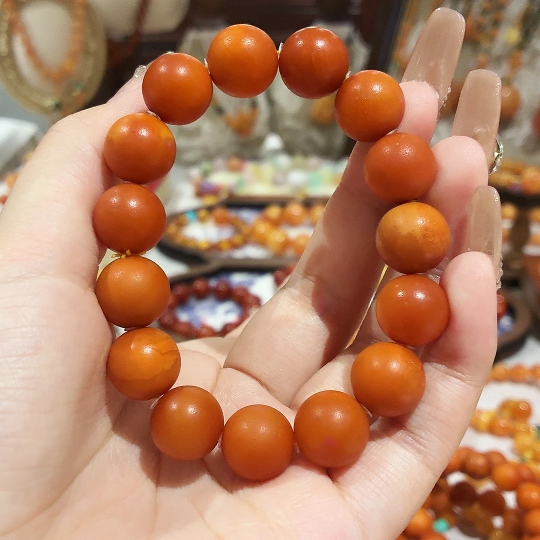 蜜蜡未镶嵌手链手串