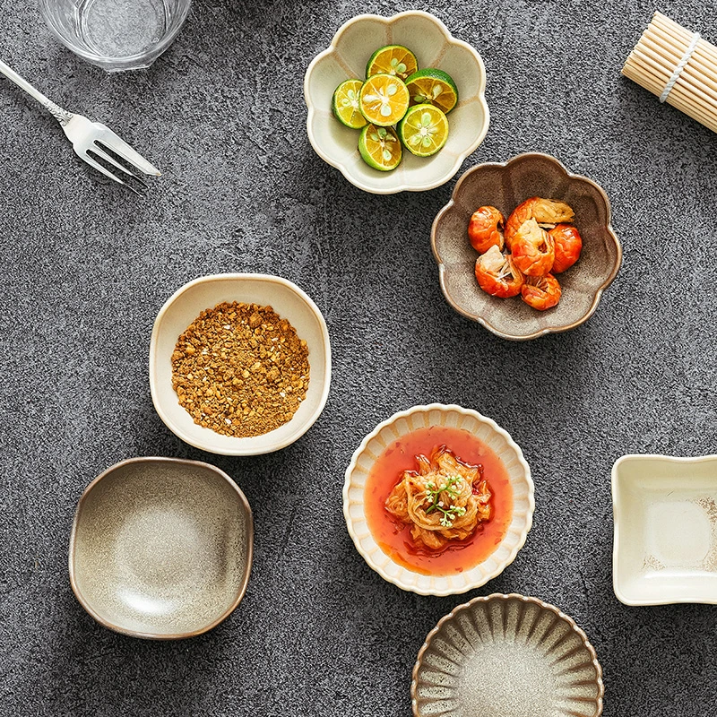 德化餐具2025年新款高级感精致好看的家用陶瓷创意蘸料碟子小菜碟