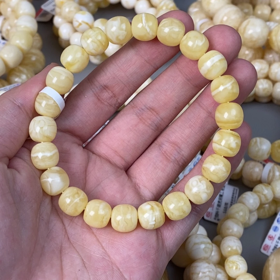 琥珀未镶嵌珠宝奇石13.4g10mm
