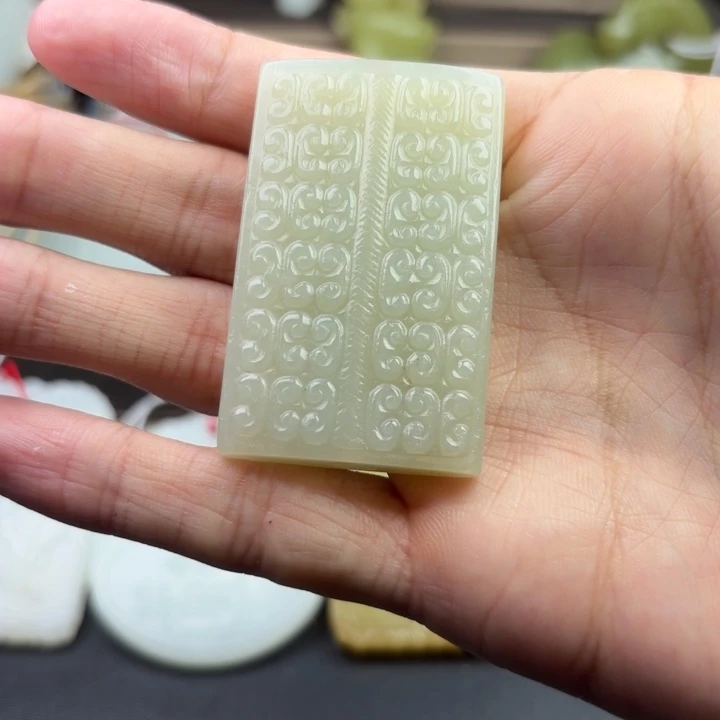 老***u和田玉未镶嵌挂件