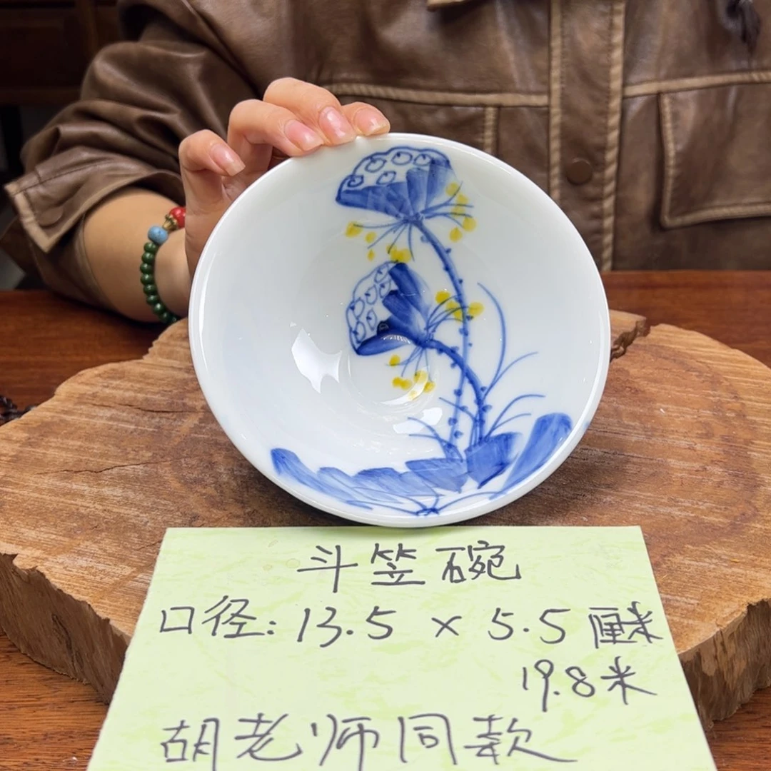 瓷片景德镇陶瓷手工手绘制作