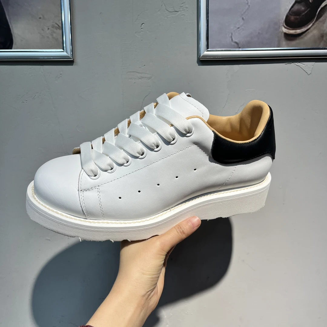 固特异工艺小白鞋真皮男鞋时尚百搭休闲鞋平底板鞋潮鞋男款厚底