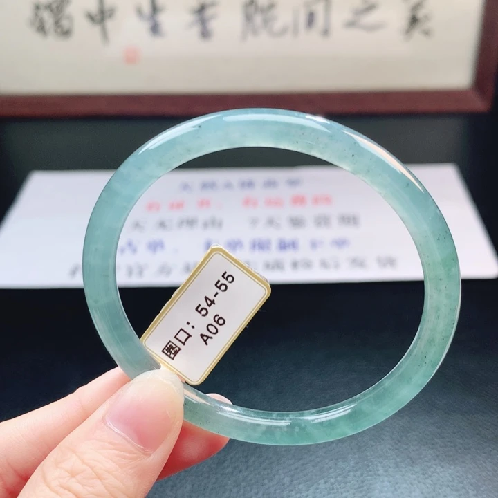 翡翠未镶嵌手镯翡翠手镯43