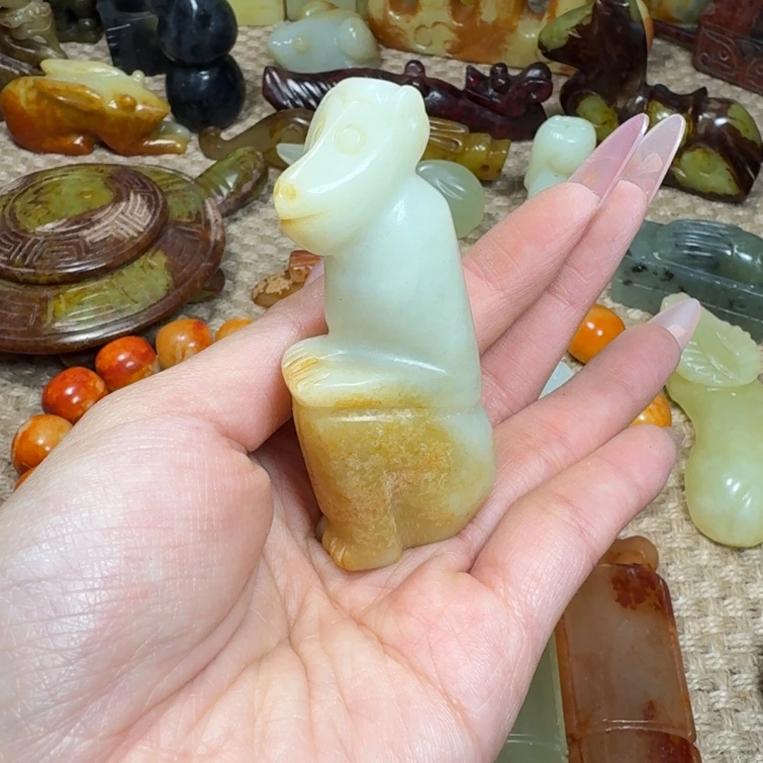 白玉菩提吊坠挂件