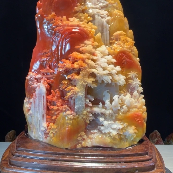 寿山石光*寿山石摆件