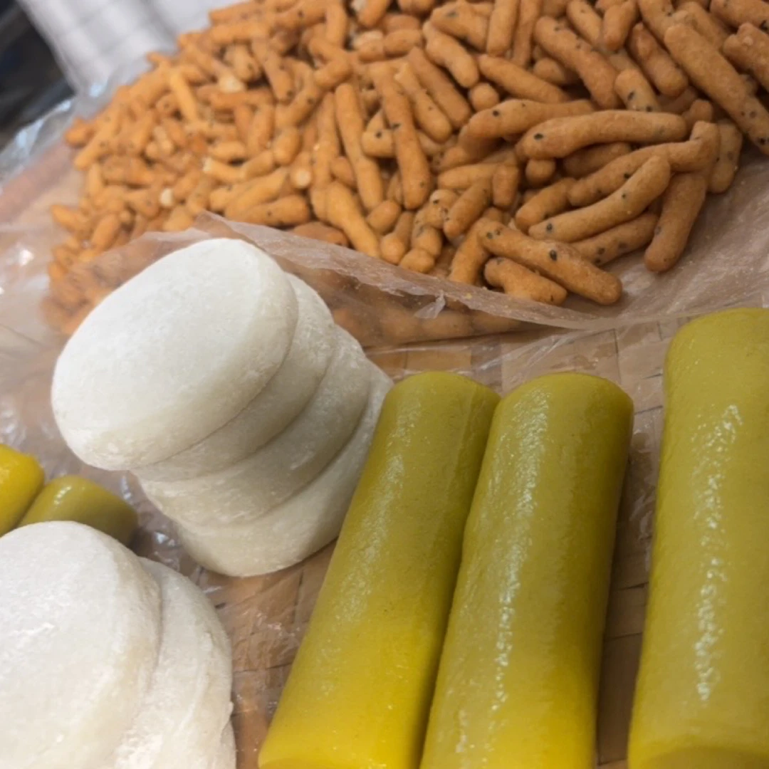 湖南老式手工传统 月饼 芝麻果条 粑粑 怀旧 零食（散装）