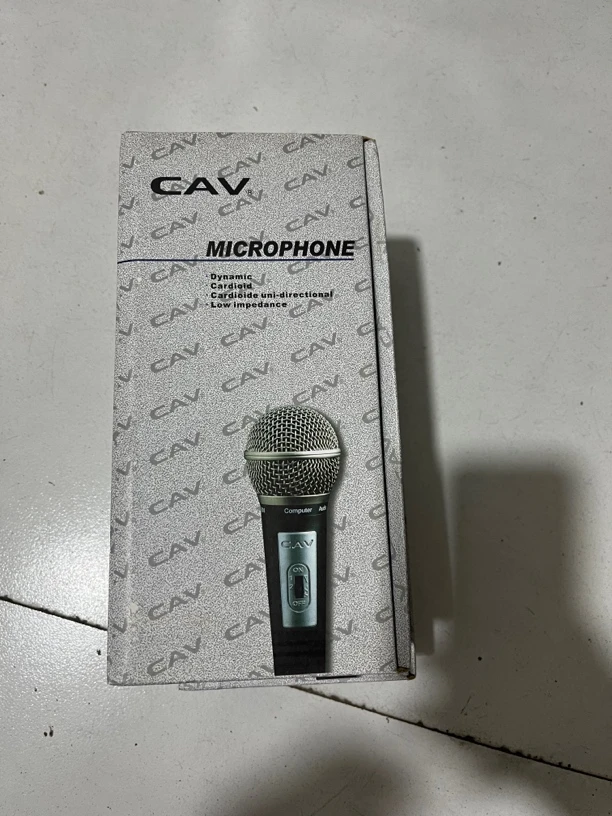 9新 CAV 二手有线话筒 不包邮 成色如图