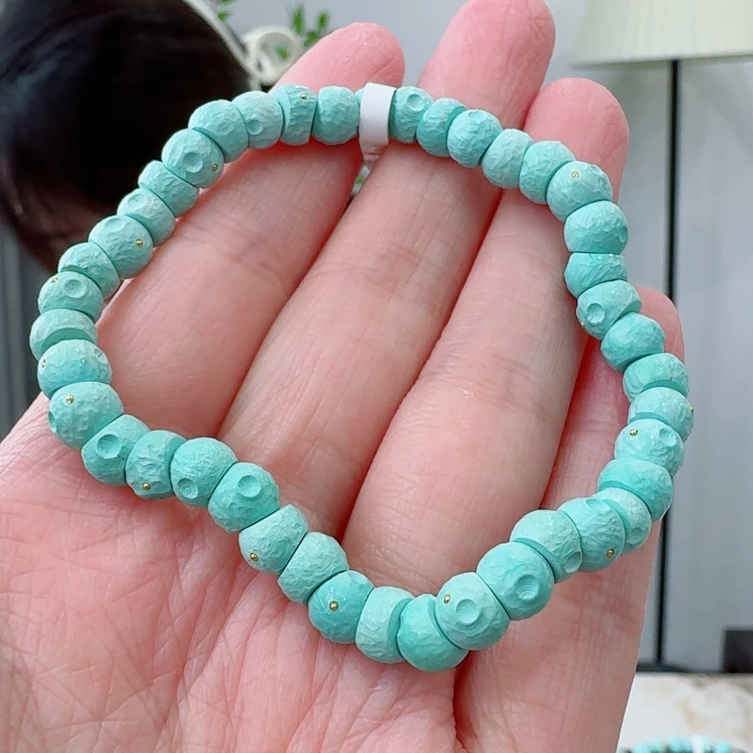 未镶嵌绿松石珠宝奇石