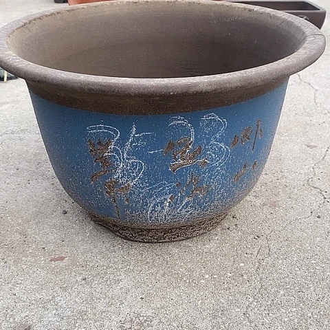 中国宜兴紫砂花盆