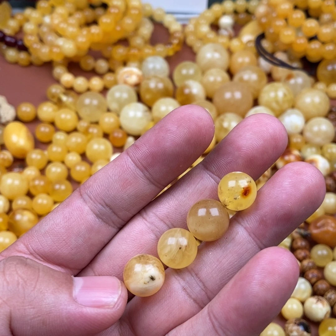 未镶嵌蜜蜡裸石赠*海蜜蜡