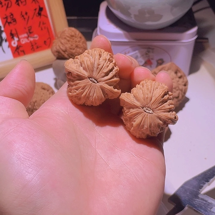 文玩核桃把件39全品磨盘