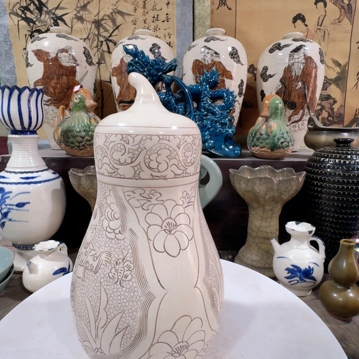 茶盏手工制作陶瓷摆件