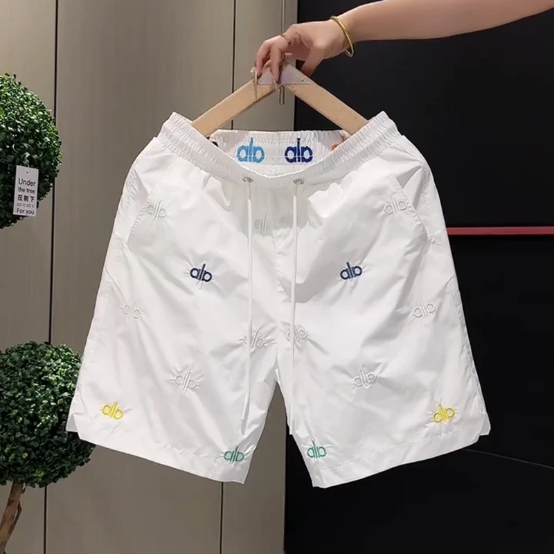 加大码300斤男装休闲短裤夏季薄款外穿裤子宽松帅气简约款五分裤