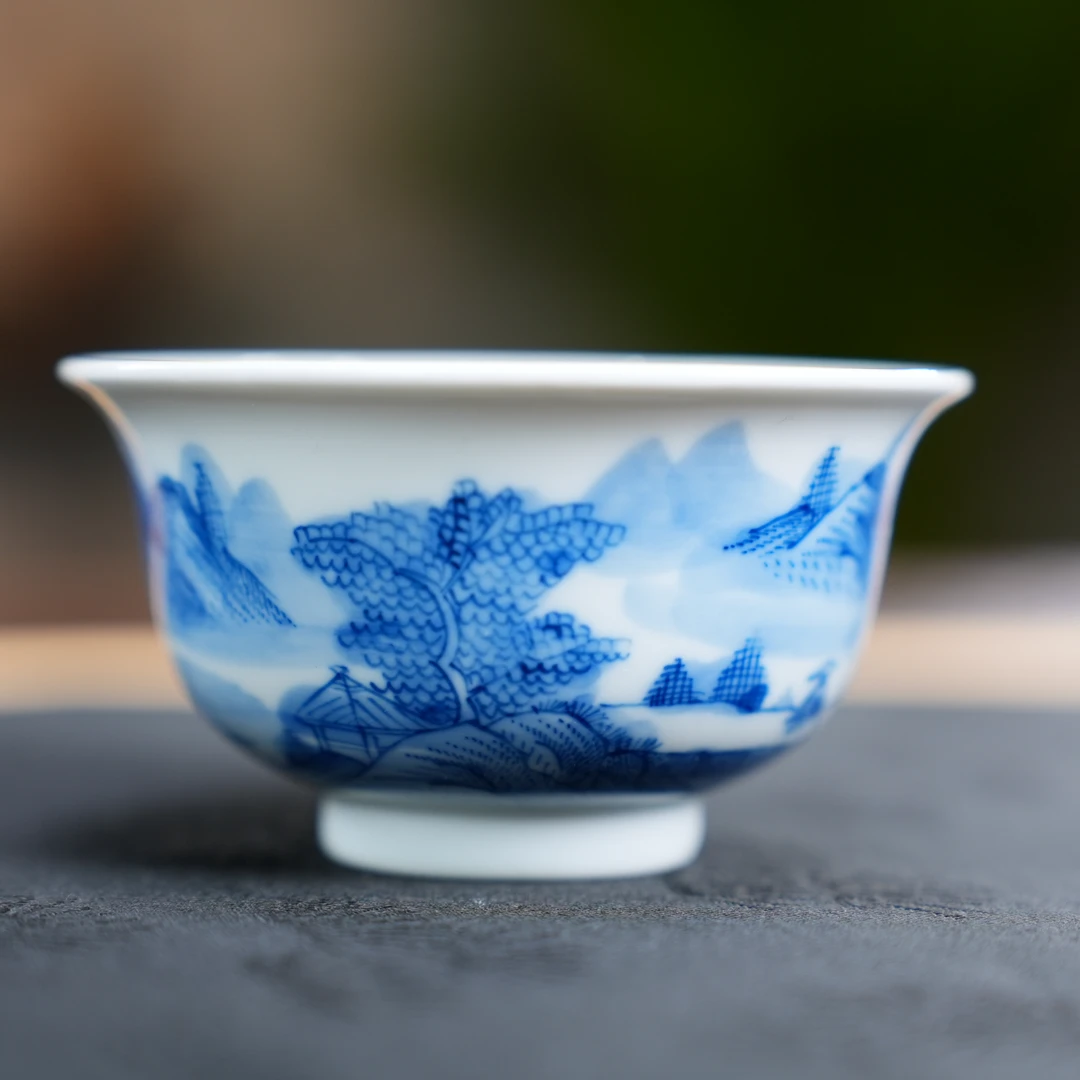山水压手杯-见山烧-JSS003