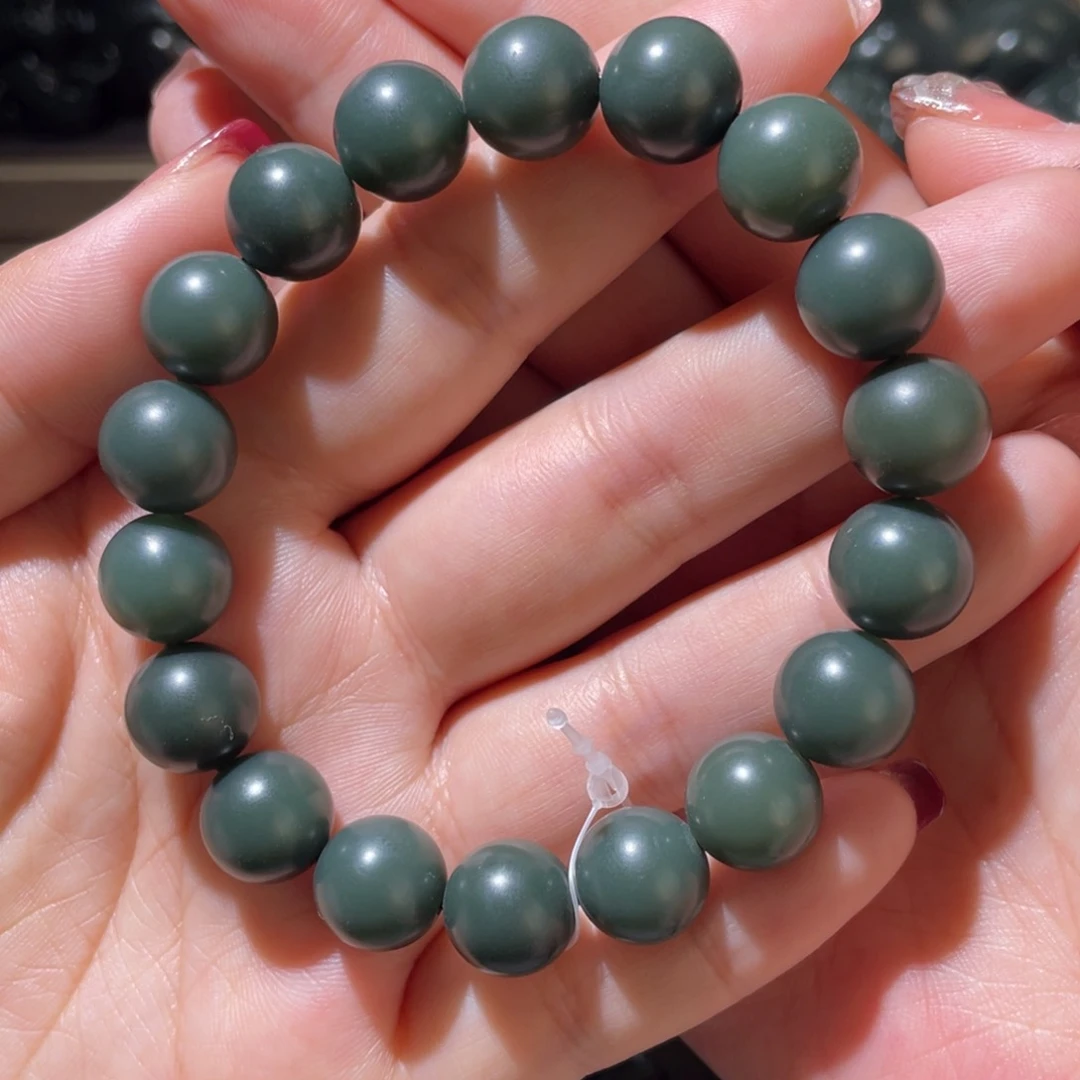 和田玉（青玉）手串未镶嵌