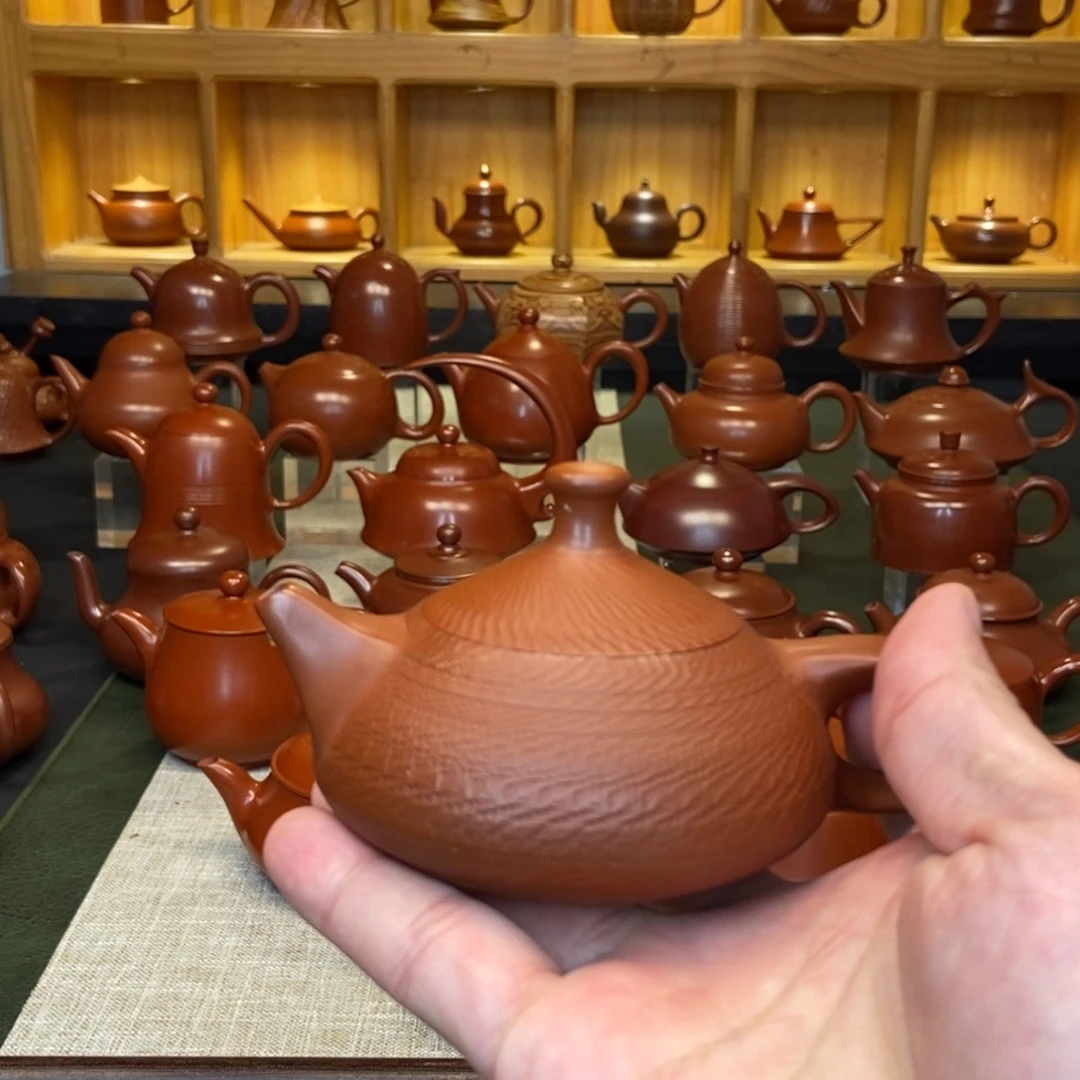 紫砂茶壶潮州手拉壶