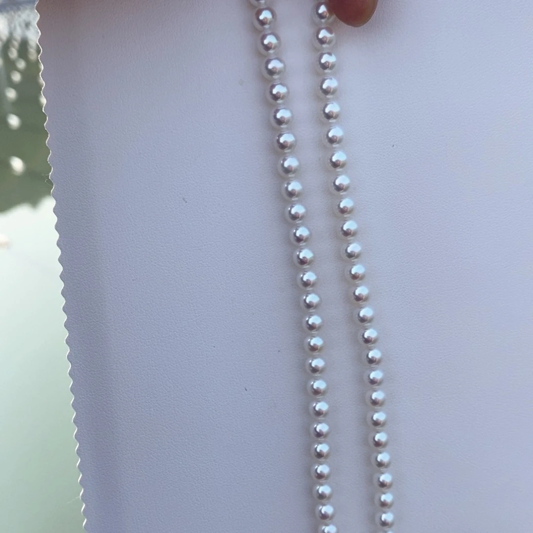 淡水珍珠颈饰银S925镶嵌鱼***姐