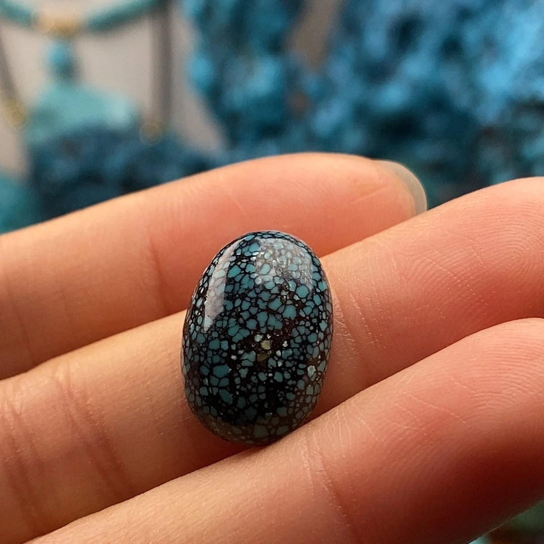 绿松石未镶嵌珠宝半成品