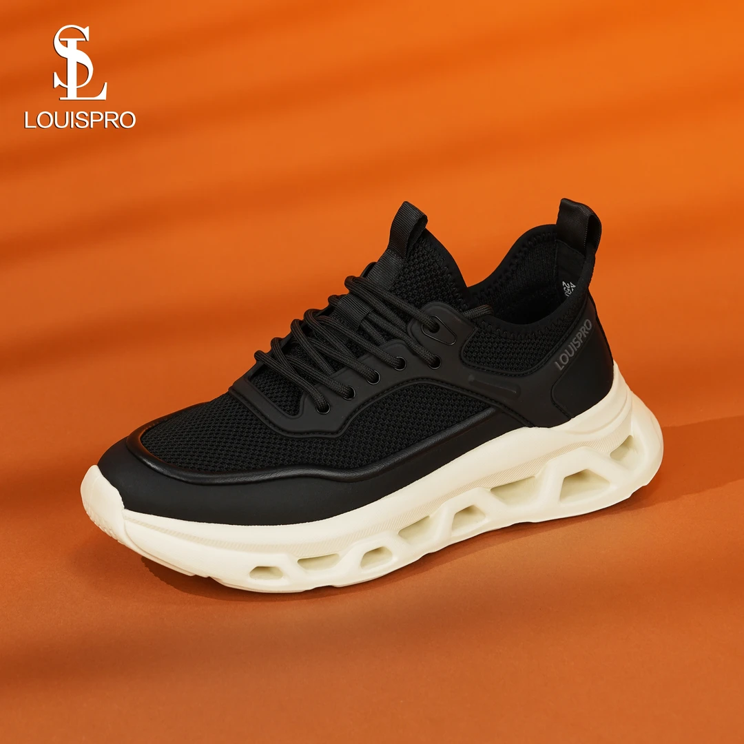 【LOUISPRO】夏季新款 手工轻奢男士缓震运动鞋百搭舒适软底休闲鞋