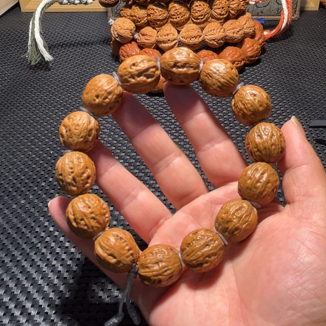 文玩核桃手串小金豆17➕