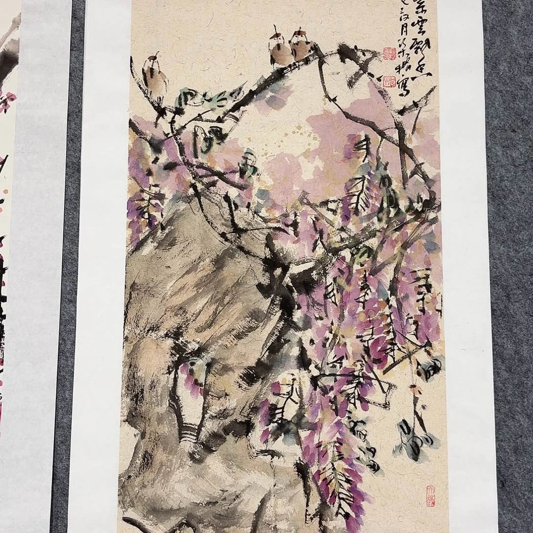 国画国画作品花鸟