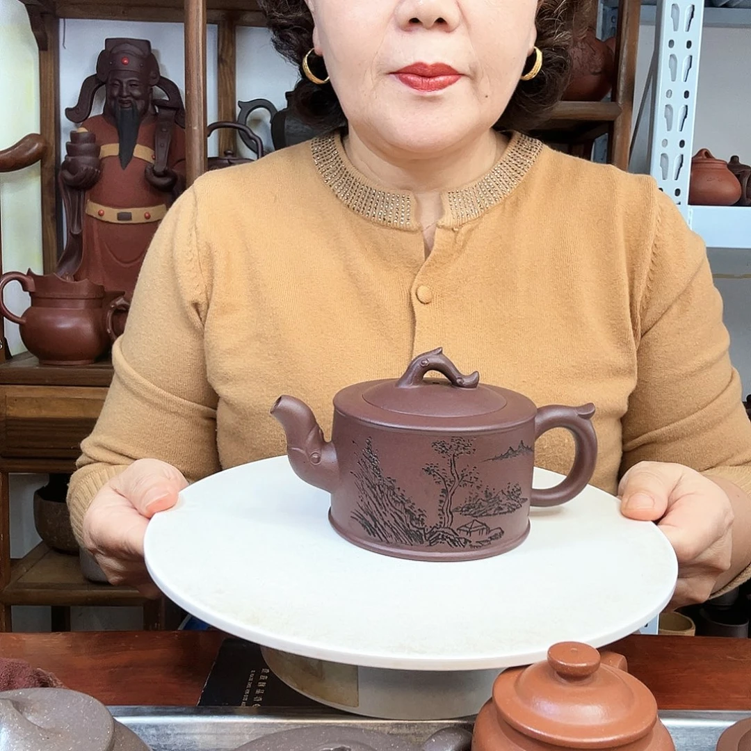 底槽青茶壶紫砂壶泡茶