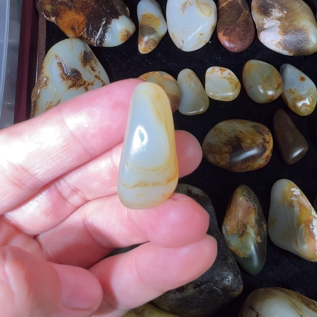 和田玉（糖玉）未镶嵌挂件13