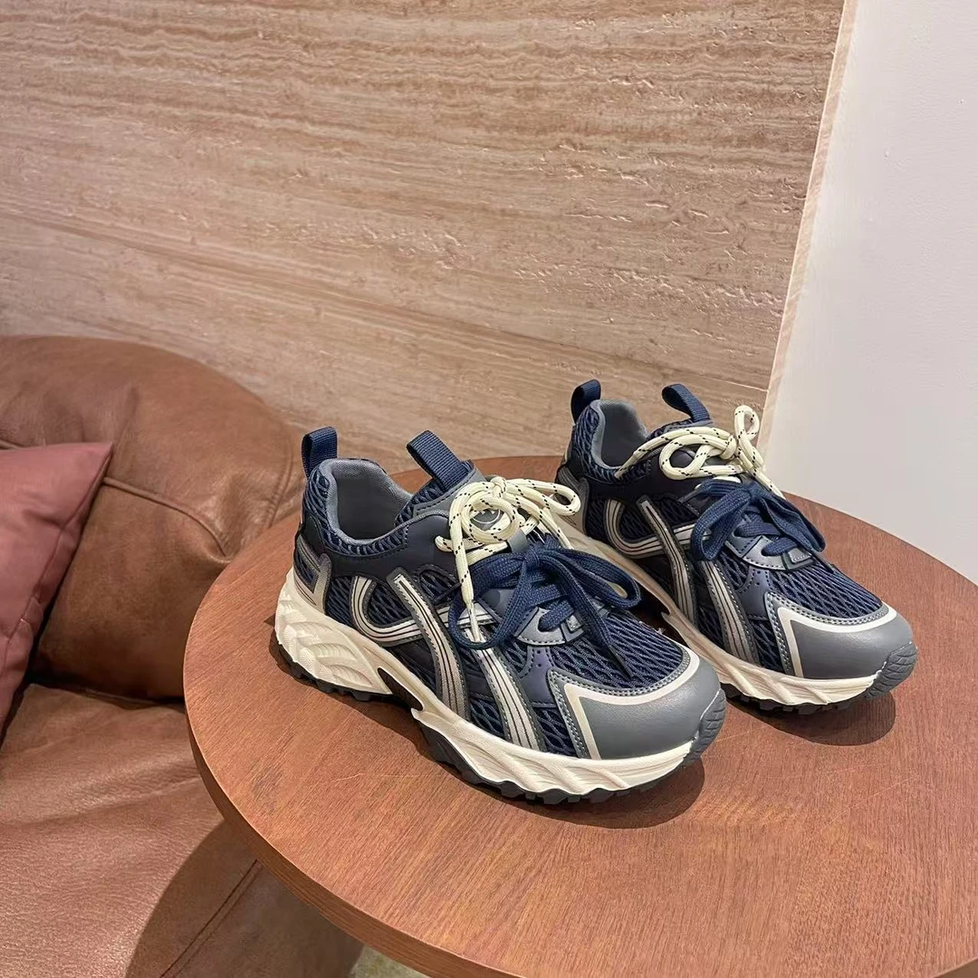 【与然良品】2059-1爆款百搭时尚厚底休闲鞋