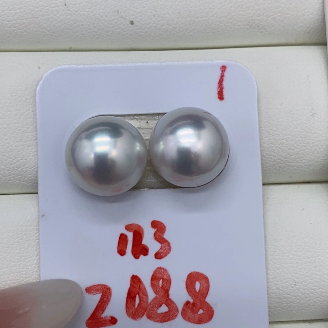 未镶嵌海水澳白对珠海水珍珠12-13mm