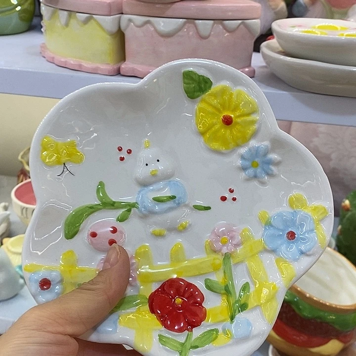 陶瓷微瑕介意慎拍微瑕