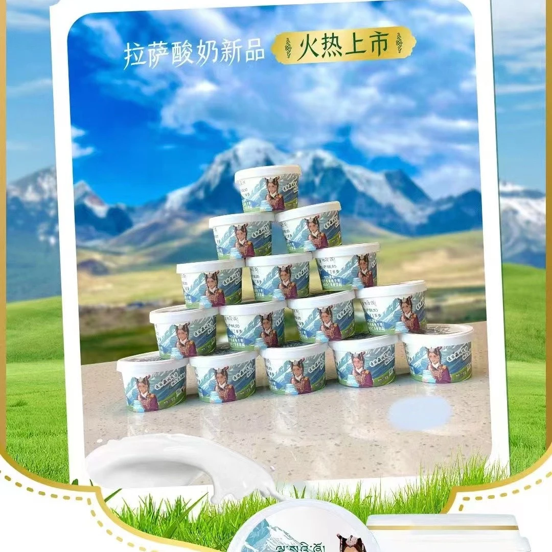 【拉萨酸奶】 当日纯手工鲜做奶皮子酸奶奶香醇厚（在西藏，要吃拉萨酸奶）