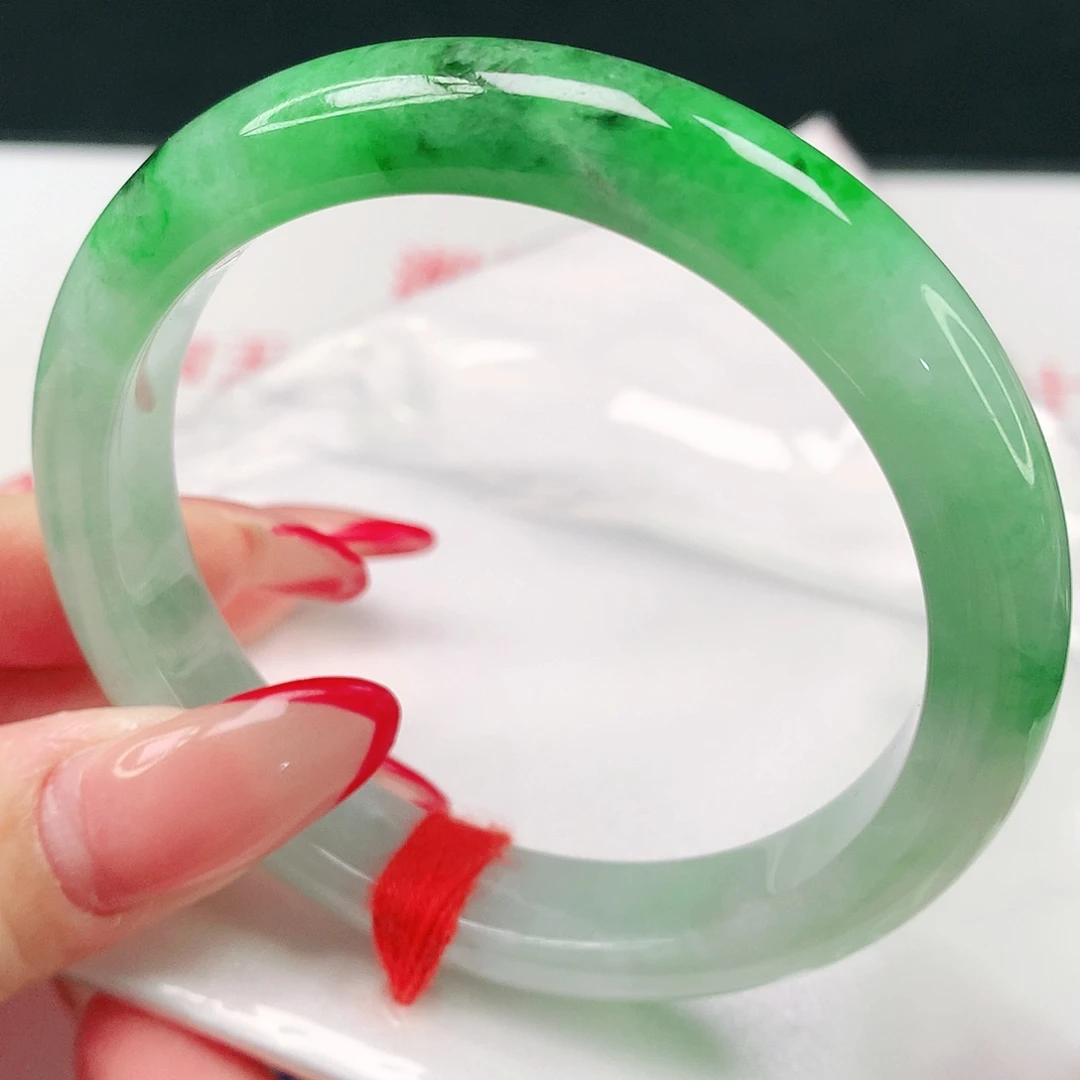 翡翠未镶嵌手镯天然翡翠1372