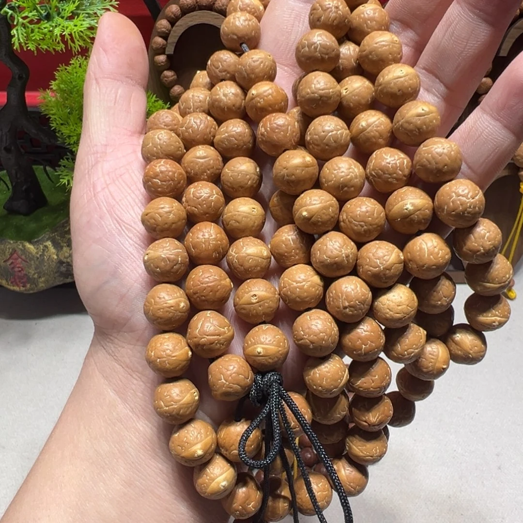 手串凤眼菩提12mm油皮头货108颗